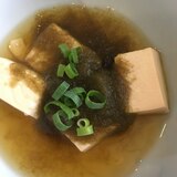 もずく酢豆腐